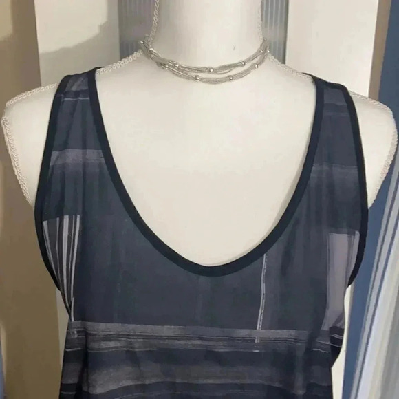 Mossimo size M Black Plaid Tank Top - Picture 2 of 8